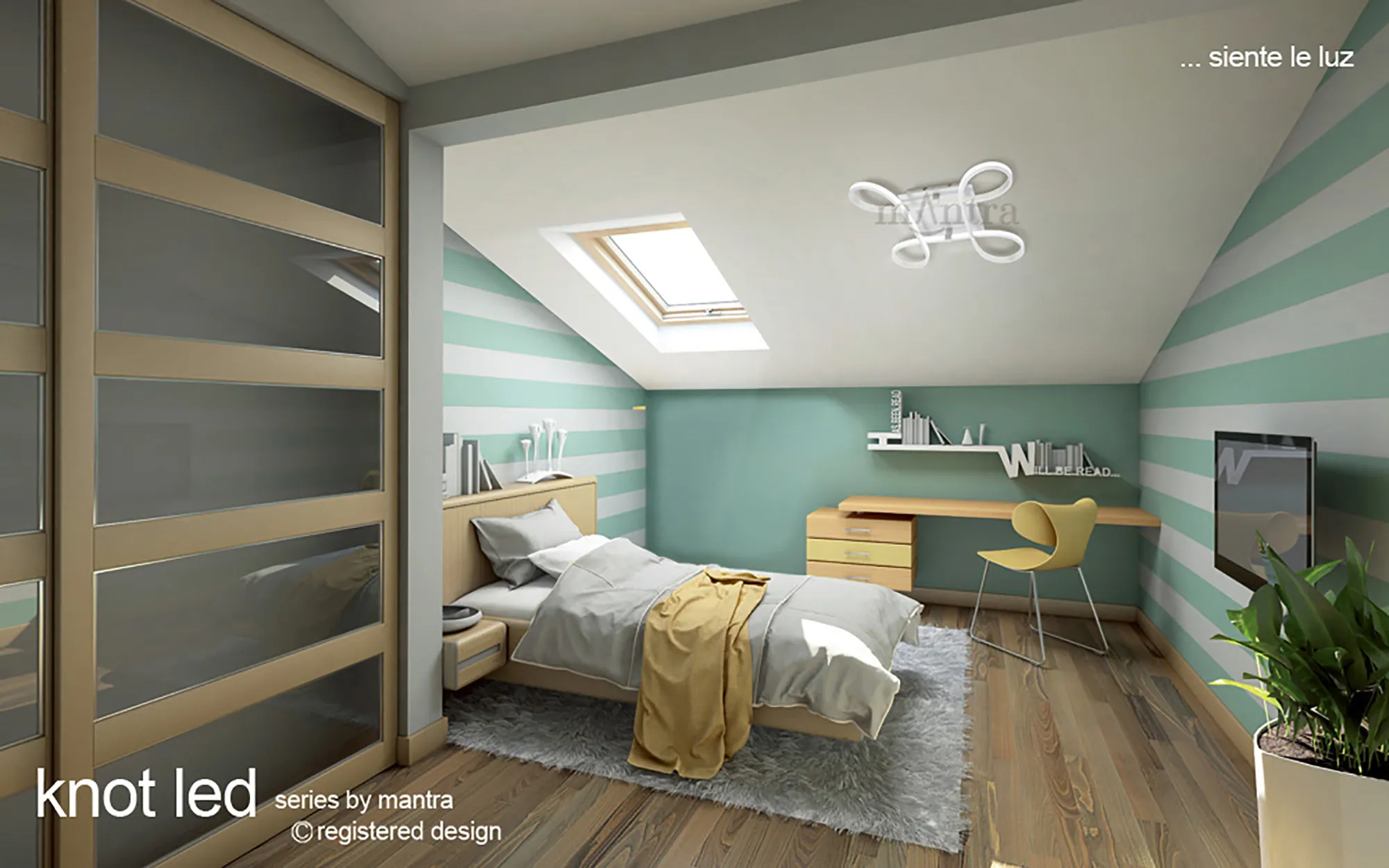 Knot Ceiling Lights Mantra Flush Fittings